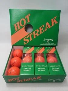 Spalding Hot Streak 12 Pack Golf Balls - Picture 1 of 2