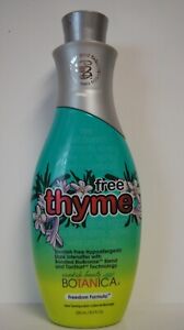 NEW Swedish Beauty Botanica Free Thyme Hypoallergenic Dark Intensifier BioBronze