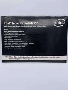 Intel Server Essentials 2.0 Build Deployment and Management Media Kit Pack - Picture 1 of 2