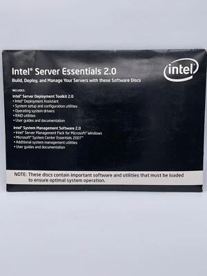 Paquete de kit de medios de implementación y administración de compilación Intel Server Essentials 2.0 Foto 1 de 2