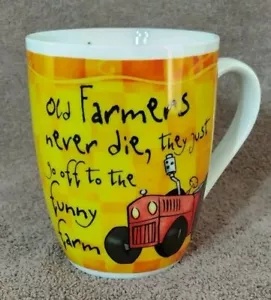 *Old Farmers Never Die They Just Go Off To The Funny Farm Mug History &Harold 5 - Picture 1 of 7