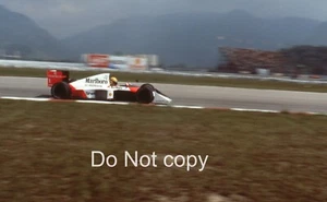 AYRTON SENNA MCLAREN MP4/5 HONDA BRAZILIAN GRAND PRIX 1989 F1 35MM SLIDE SPEED 2 - Picture 1 of 3