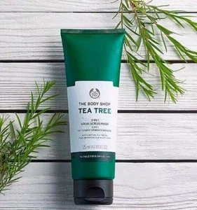 The Body Shop Tea Tree 3-in-1 Wash.scurb.mask For Blemish Skin❤ Original Formula - Picture 1 of 1