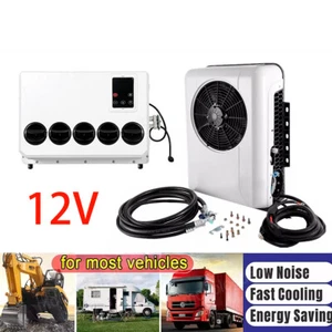 12000 BTU Truck Cab Air Conditioner 12V Split AC Fits Semi Trucks Bus RV Caravan - Picture 1 of 23