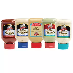 Salsa de rábano picante y mostaza Woeber's variedad | 10 oz | mezcla y combina sabores - Imagen 1 de 12