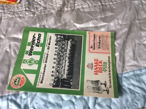 1977 PRE SEASON FRIENDLY WERDER BREMEN V MANCHESTER UNITED E2 - Foto 1 di 1