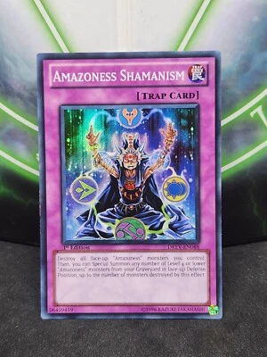 Yugioh Amazoness Shamanism DREV-EN088 Super Rare​ 1st Edition LP - Image 1 of 2