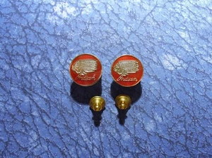 2 ~ Indian Motorcycle Logo Lapel/Hat Pin Tie Tacks - Picture 1 of 1