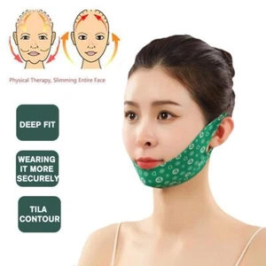 Reusable V Line Face Slimming Double Chin Reducer Mask Anti-Wrinkle Belt V4A7 - Bild 1 von 15