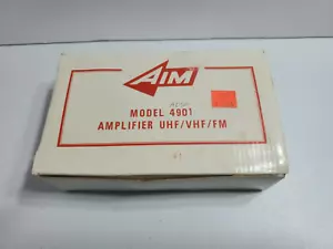 Vintage AIM Model 4901 Amplifier UHF/VHF/FM (A4) - Picture 1 of 8