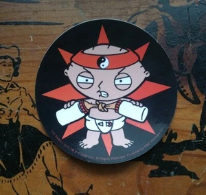 THE FAMILY GUY - Ninja Stewie Griffin - LICENSED DECAL STICKER - Picture 1 of 4