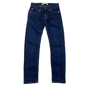 Levis 502 Regular Taper Denim Blue Jeans Size 12 Reg 26 x 26 Dark Wash Stretch