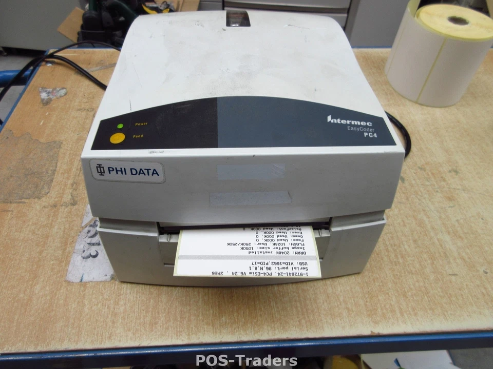Interec PC4 PC4C01100000 Thermal Barcode Label Printer USB PARALLEL INCL PSU - Bild 1 von 1
