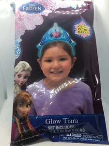 Disney Frozen ANNA ELSA LEUCHTBAND Stick Diadem KRONE Haare Verkleiden Halloween - Bild 1 von 6