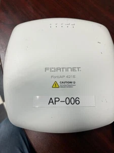 Fortinet FortiAP-421E Wireless AP 2xGE RJ45 802.11 Wave 2 Dual Band BB grade - Picture 1 of 2