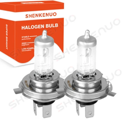 For Kia Spectra 2005-2009 2x H4 Halogen Headlight High/Low Beam Warm White Bulb - Image 1 of 4