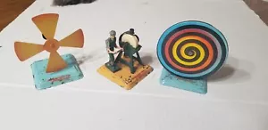 3-1950s Fleischmann Steam Engine Accessories Stone Grinder-Fan-Color Wheel O1 - Picture 1 of 5
