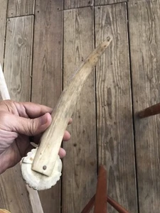 Antique Inuit Hand Made Crimping Tool - Picture 1 of 11