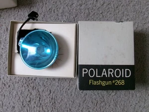 Vintage Polaroid Flashgun #268 in Original Box - Picture 1 of 3
