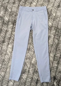 Lululemon Commission Slim Fit Ventlight Wovenair babyblaue Hose LM5AF6S 31x33 - Bild 1 von 14
