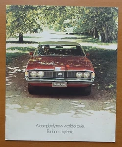 V40872 FORD FAIRLANE CUSTOM & 500 - CATALOGUE - 03/72 - 23x28 - AUS - Bild 1 von 2