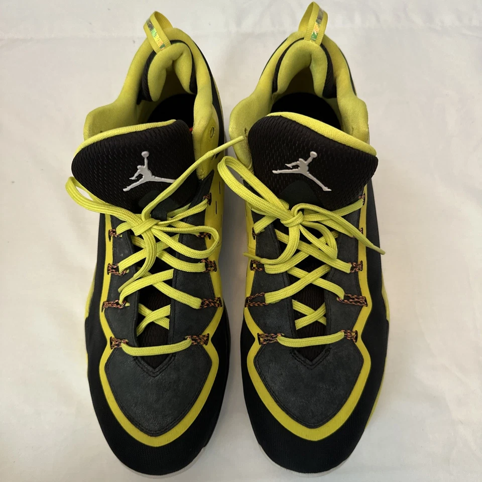 Jordan Super Fly мужские размер 12,5 желтый / черный 645058-070 очень чистый - Изображение 1 из 4