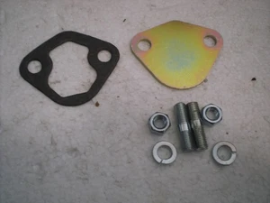 FUEL PUMP BLANKING PLATE KIT TRIUMPH TR6 , SPTFIRE , GT6 , 1500 MIDGET - Picture 1 of 1