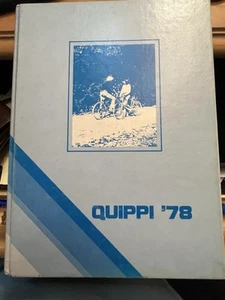 VINTAGE ORIGINAL 1978 QUINCY ILL. QUIPPI SENIOR HIGH SCHOOLS 1 & 2 YEARBOOK (2D) - Picture 1 of 3