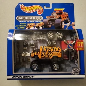 Vintage 1997 Hot Wheels MECHANIX Hummer 1:43 Scale Die-Cast X-Tool NEW Sealed - Picture 1 of 3