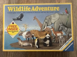 Vintage Ravensburger Wildlife Adventure 1986 Boardgame Board Game - Picture 1 of 10