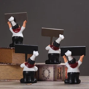 Chef Statue, Statue Holder Ornaments Home Decor Kitchen - Picture 1 of 14