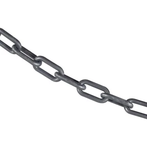 Kunststoff Absperrkette, Silber, 1,5 Zoll Gliederdurchmesser, 25 Fuß Länge (30008-25) - Bild 1 von 1