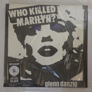 Glenn Danzig Who Killed Marilyn White Vinyl Record /300 Autographed Misfits Auto - Picture 1 of 4