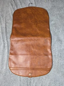 Vintage Luggage Garment American Tourister Bag Faux Leather Zippers Pockets - Picture 1 of 5
