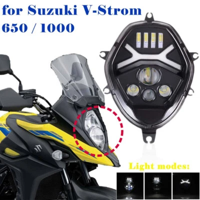 Farol LED DRL plug and play para Suzuki V-Strom 650 1000 DL650 DL1000 - Imagem 1 de 4