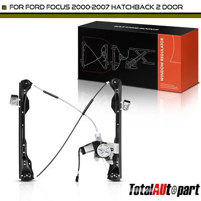 Regulador de ventana con motor para Ford Focus 2000-2007 hatchback 2 puertas delantero izquierdo Foto 1 de 4