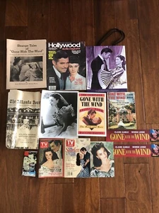 GONE WITH THE WIND Book LOT, PHOTO, MAGAZINES LOT of 13 Items - Picture 1 of 10