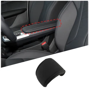 Center Console Armrest Box Cover Black Cloth Pad For BMW X1 2023-2024 - Picture 1 of 6