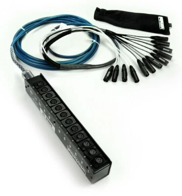 Whirlwind MS12MNR075 MINI 12 channel Low Profile Drop Snake 75ft XLR Audio Snake - Image 1 of 3