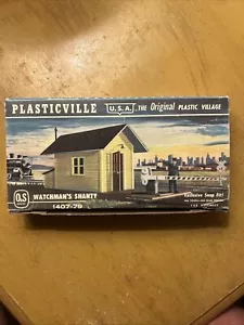 Plasticville WATCHMAN’S SHANTY- #1407-79 -Complete - Picture 1 of 10