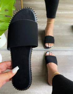 Women's Open Toe Flat Fashion Sandals Bonibell Micah-01 - Picture 1 of 18