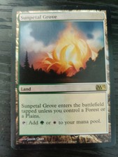 Sunpetal Grove - MTG - M12 / M13 - Normal and Foil