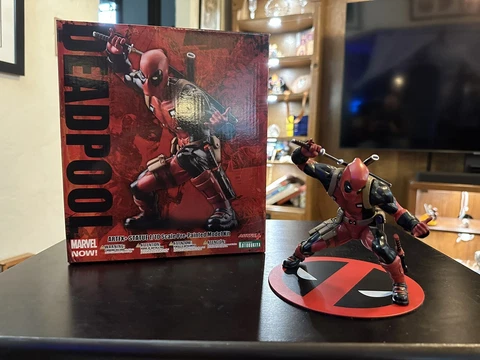 Kotobukiya Deadpool Marvel Now! Artfx+ Statue Pre-Painted Model Kit : 1/10 Scale Cover