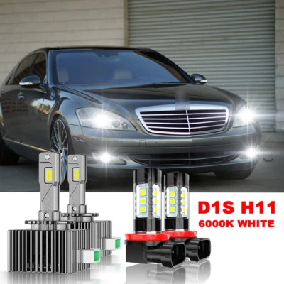 Faro LED xenón bajo + bombillas antiniebla para Mercedes-Benz S550 2007-2010 Foto 1 de 4