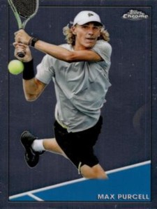 Max Purcell 2021 Topps Chrome Tennis - #78 -