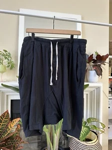 Rick Owen’s Dark Shadow Cotton Shorts Size L - Picture 1 of 5