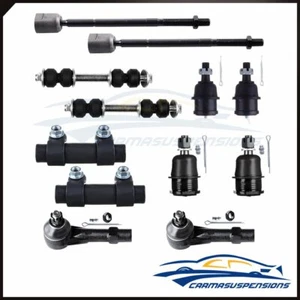 12 Fits 1991-1996 Dodge Dakota 2WD RWD New Front Suspension Kit Tie Rod End - Picture 1 of 12