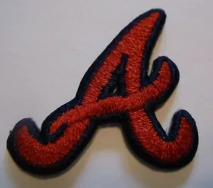 Patch ricamata Atlanta Braves ~ 1 7/8" x 1 7/8" ~ ferro da cucire ~ MLB ~ spedizione gratuita negli Stati Uniti - Foto 1 di 1