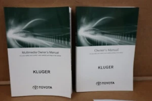 2023 Toyota Kluger Owners Manual Multimedia Guide Book Set OEM 01999 48J45 - Picture 1 of 4