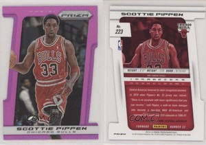 2013-14 Panini Prizm Purple Prizm Die-Cut /49 Scottie Pippen #223 HOF
